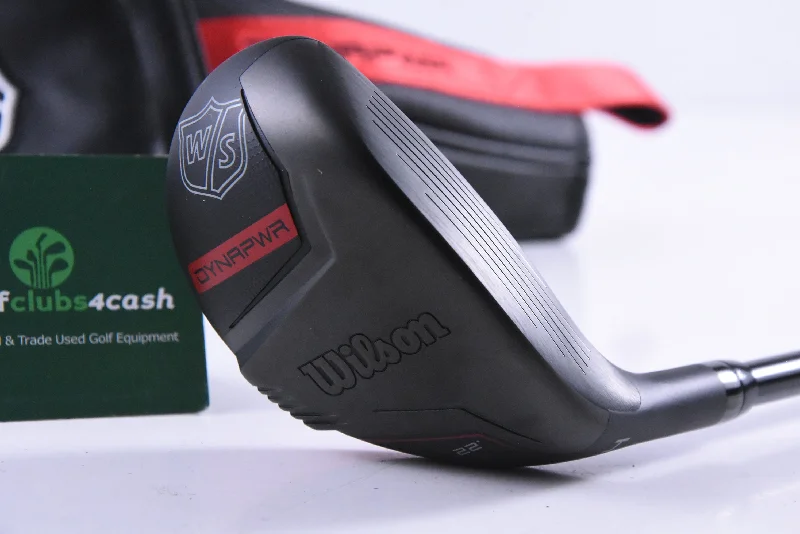 Wilson Dynapower #4 Hybrid / 22 Degree / Regular Flex HZRDUS Smoke Red RDX 70