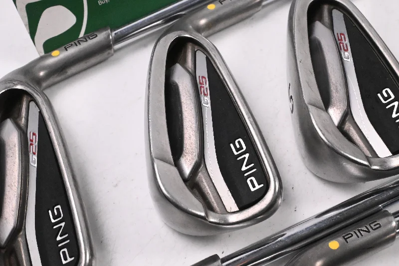 Ping G25 Irons / 4-PW+GW / Yellow Dot / Stiff Flex Ping CFS Shafts