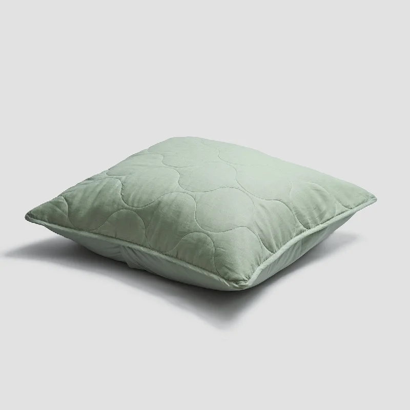 Sage Green Linen Sham (Pair)