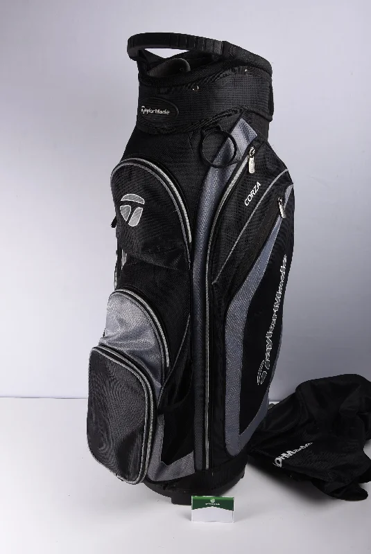 Taylormade Corza Cart Bag / 14-Way Divider / Black & Grey