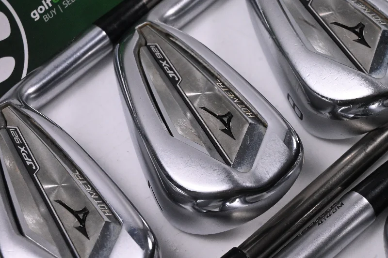 Mizuno JPX 921 Hot Metal Irons / 6-PW+GW+SW / Senior Flex UST Mamiya Recoil