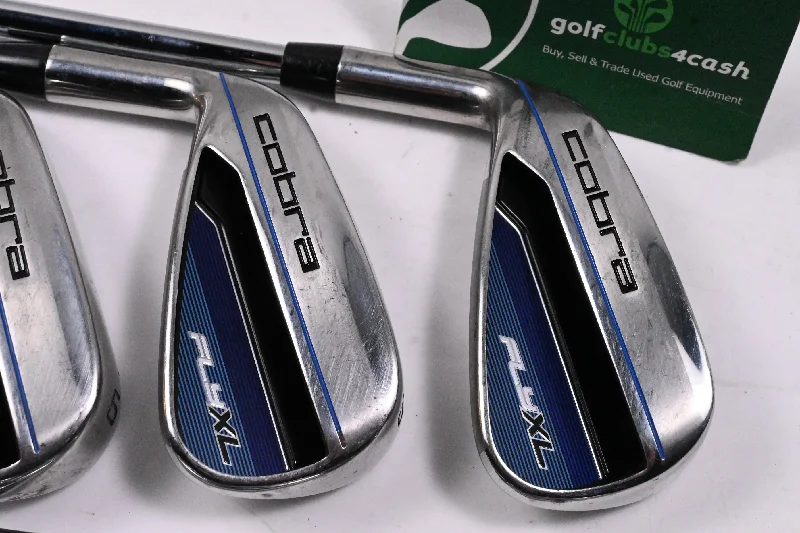 Left Hand Cobra Fly XL Irons / 4-PW+SW / Regular Flex Cobra Fly XL Shafts