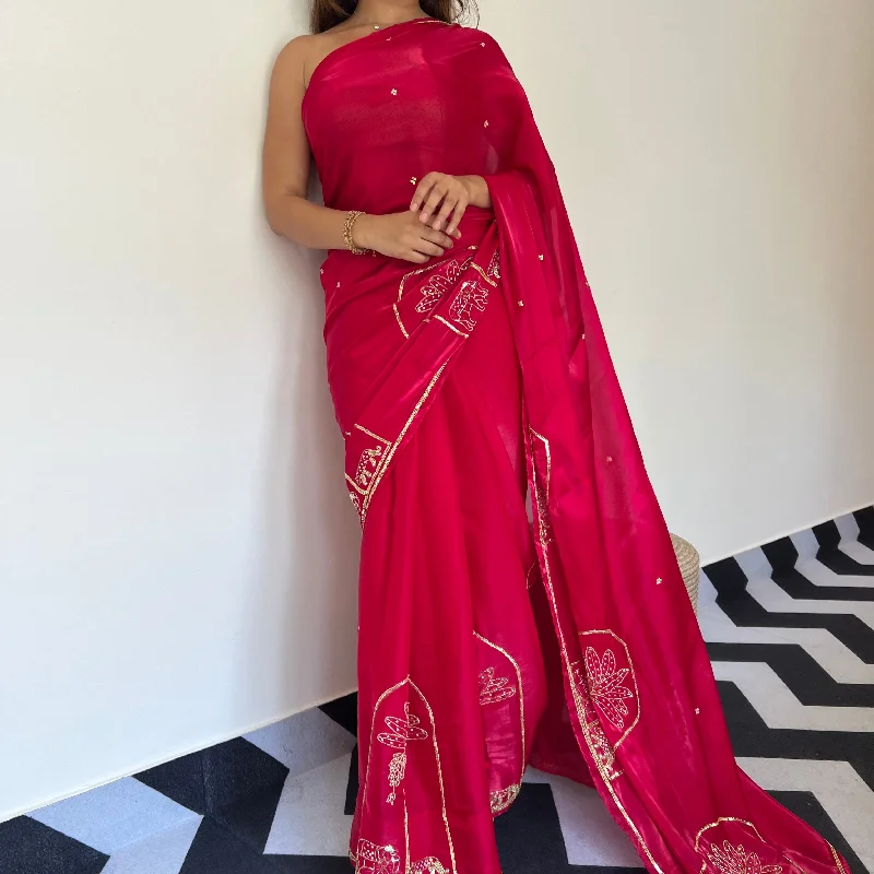 Wedlock Heritage Tissue Saree