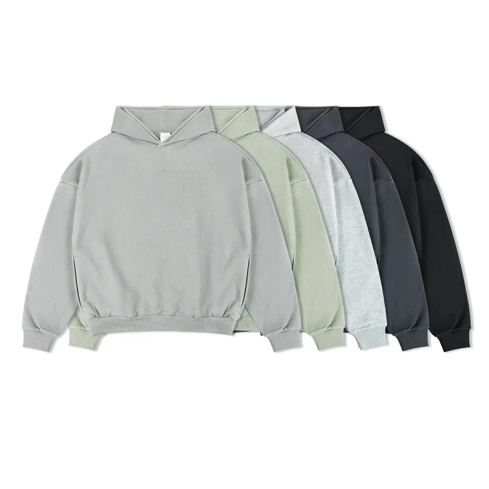 Cotton Basic Drop Shoulder Hoodies