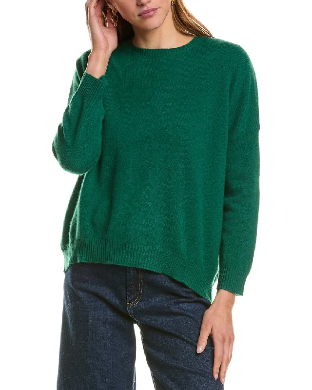 Kier + J Dropped-Shoulder Cashmere Sweater