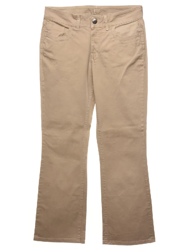 Beige Lee Jeans - W32 L31