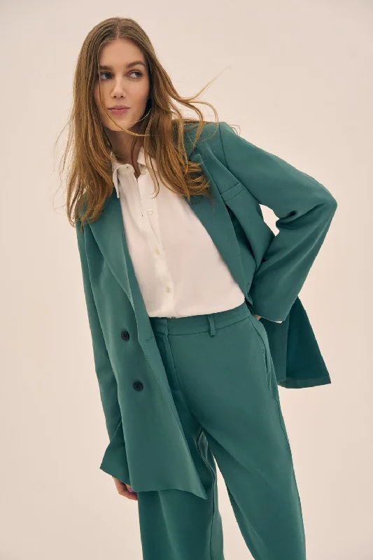 Freya Blazer (Mallard Green)