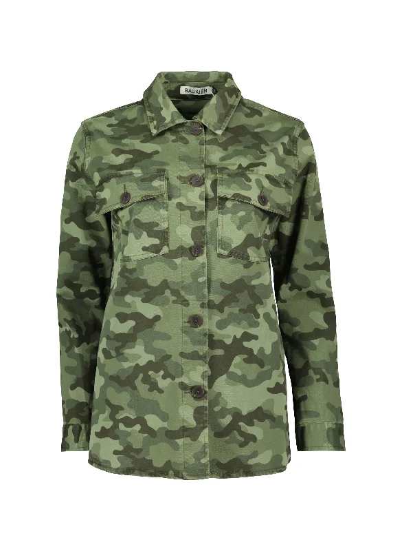 Khaki Camouflage Print