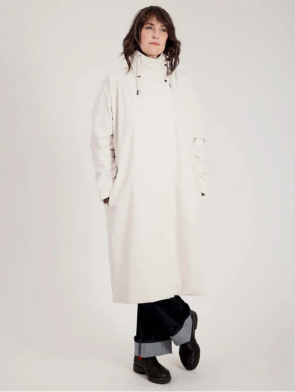 The Odyssey Waterproof  Atmosphere Raincoat | White