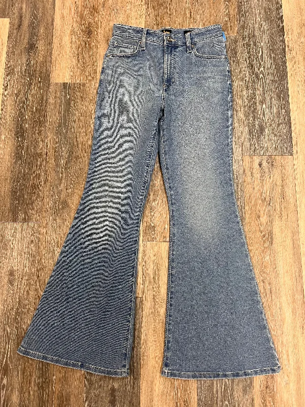 Blue Denim Jeans Flared Lee, Size  4/27