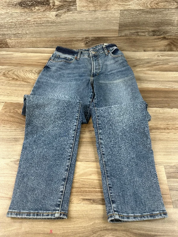 Blue Denim Jeans Straight Old Navy, Size 8