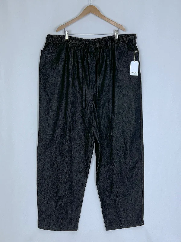 Connally McDougall Size 4XT LONG (26/28) Black Jeans NWT