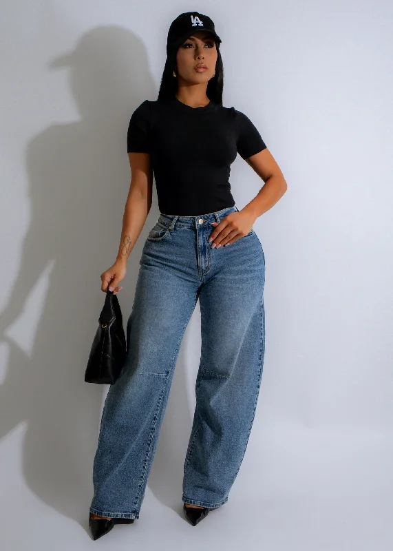 Vintage Horizon Barrel Jeans Denim