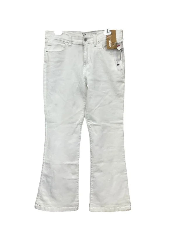 White Jeans Flared Kensie, Size 10