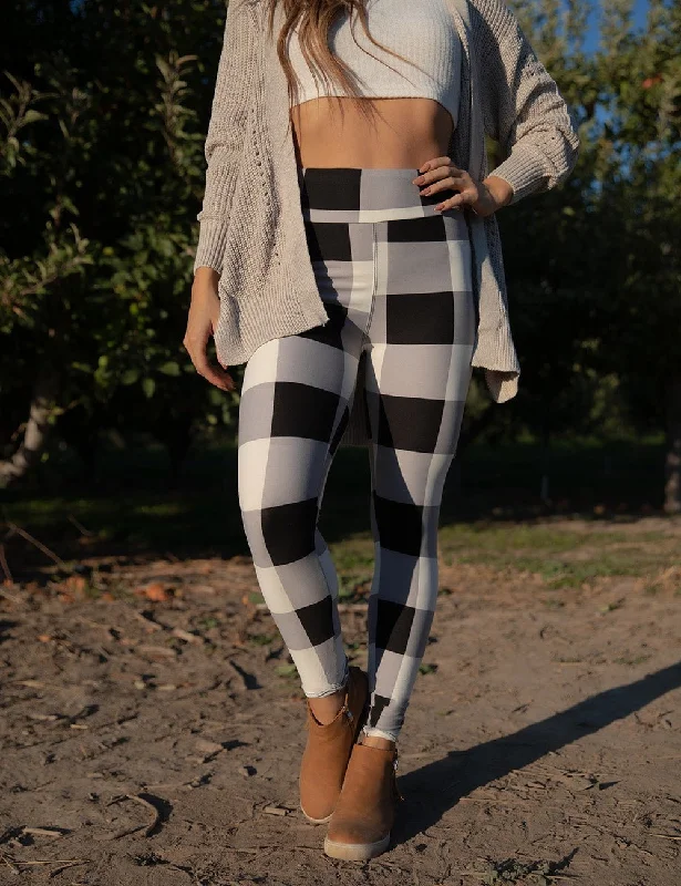 SA Exclusive White Blockin' Around Leggings