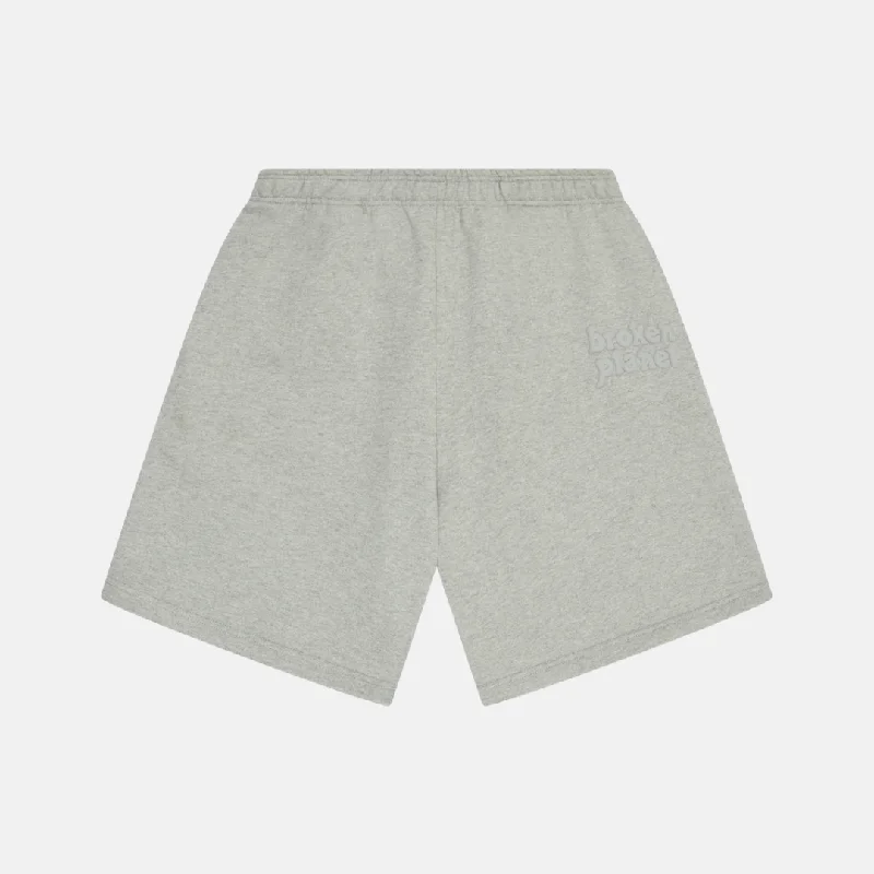 Broken Planet Basic Shorts - Heather Grey