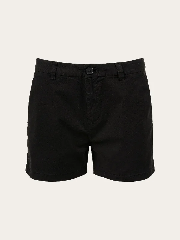 WILLOW chino shorts - Black Jet